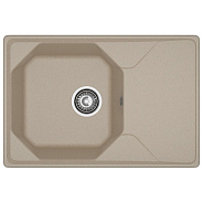 Кухонная мойка GranFest UNIQUE 740L, песочный