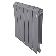 Радиатор биметаллический Royal Thermo Infinity 500 Silver Satin 6 секций
