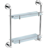 Полка стеклянная Rav Slezak COLORADO COA0802, хром