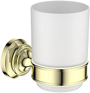 AQ4504PG КЛАССИК стакан с держателем, полир. золото