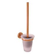 Ершик для унитаза Rav Slezak COLORADO COA0500ZRK, розовое золото брашированное