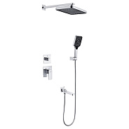 Душевая система встраиваемая Fmark FS8748-3A, хром