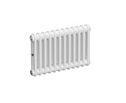 Стальной трубчатый радиатор Rifar Tubog 2037 B1, 12 секций белый, боковое подключение