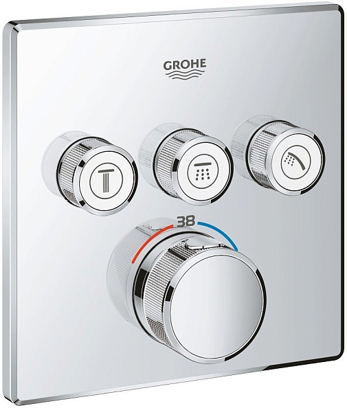 Термостат для душа Grohe Grohtherm SmartControl 29126000 хром
