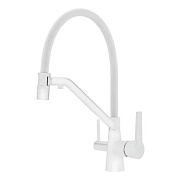 Смеситель Raglo R80.62.08 для кухни с подключением к фильтру съёмный гибкий излив  с магнитным фикса