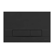Кнопка смыва Lemark BIT  для инсталляции, механическая, черный матовый soft touch (9802006)