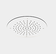Верхний душ Fima Carlo Frattini Showerhead 500х500, черный матовый (F2426NS)