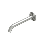 Излив Quadro design SUPER, сталь брашированная (BC0721 AS)