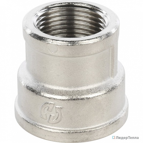 Stout Муфта переходная ВВ 1"1/2 х 1" никелированная (арт. SFT-0006-001121)