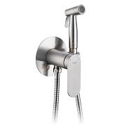 Смеситель Raglo R10.52.05 с гигиеническим душем встраиваемый , сатин