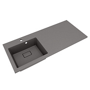 Раковина Florentina Аванти 110 см 10.310.0L110.307, серый шёлк