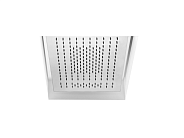 Верхний душ Fantini Acquafit 500х350х130, Matt Gun Metal PVD (79 P5 K022)