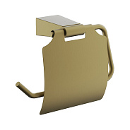 Держатель для туалетной бумаги BELZ брашированное золото (B91303)