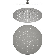 AQ2075BGM круглый верхний душ 300*2 мм, оружейная сталь