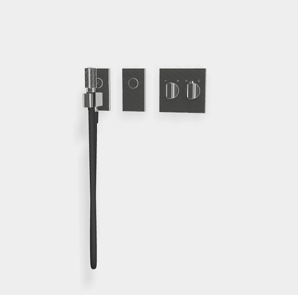 Смеситель для душа Fima Carlo Frattini Switch, на 2 потребителя, хром (F5945CR)