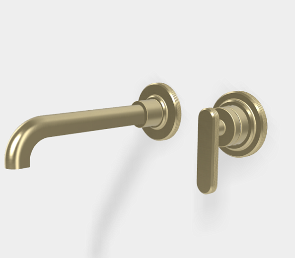 Смеситель для раковины Fima Carlo Frattini Park Lane, Brushed champagne (F1301WLX9HS)