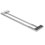 Полотенцедержатель двойной Cezares Slider, хром (SLIDER-THD-60-01)