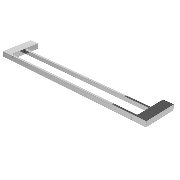 Полотенцедержатель двойной Cezares Slider, хром (SLIDER-THD-60-01)