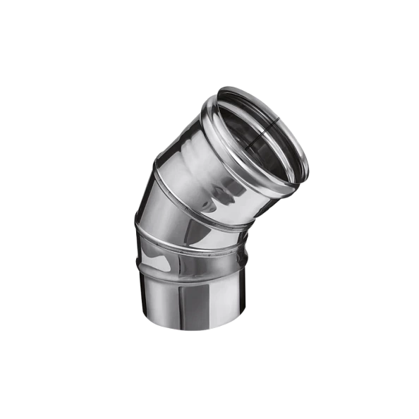 Колено угол 135° Ferrum (430/0,5 мм) Ф80 Ferrum (3х)