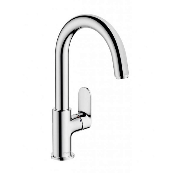 Смеситель для раковины HANSGROHE Vernis Blend со сливным гарнитуром, хром (71554000)