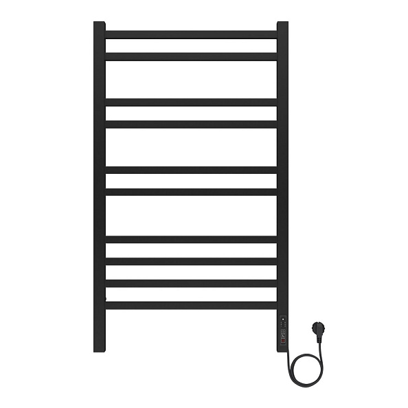 Полотенцесушитель электрический Aquatek Альтаир П10 500х900, quick touch, черный муар