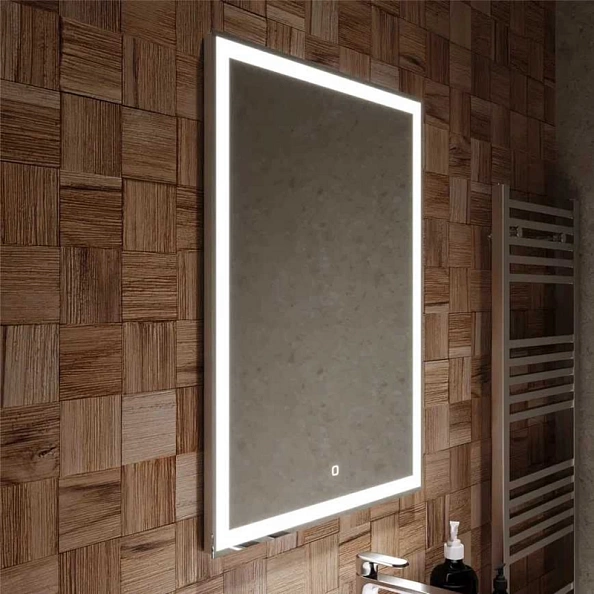 Зеркало MIXLINE "Лючия" 600*800 (ШВ) сенсорный выключатель, светодиодная подсветка (555670)