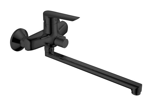 Смеситель для ванны ESKO "Lagos Black" с аксессуарами (LG31B)