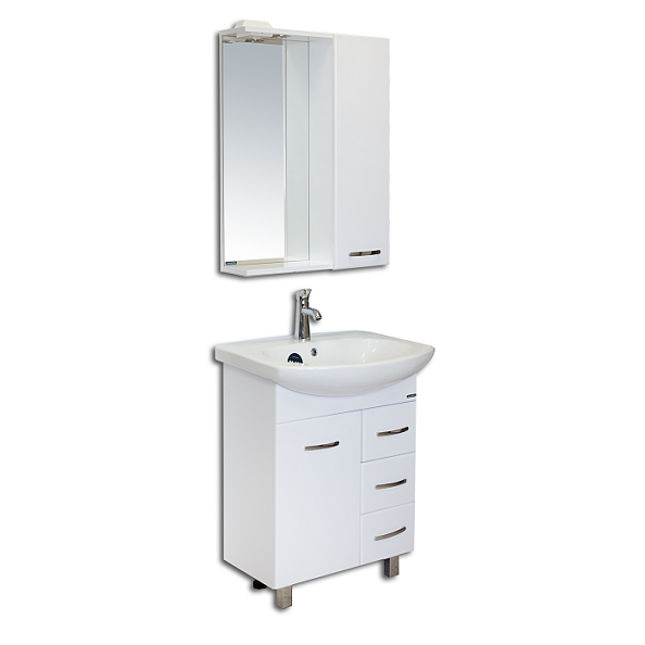 Sanita ЛАГУНА/3 Тумба бел. 820*605*320 (комплектуется с умыв Лагуна 65) (до окончания складских остатков)