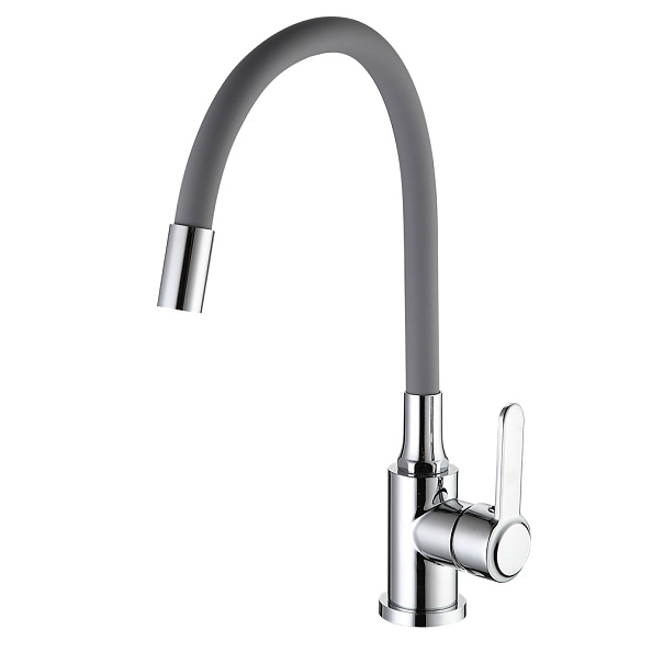 Смеситель для кухни с гибким изливом FRUD R42052-31, хром
