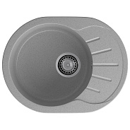 Кухонная мойка GranFest RONDO 580L, серый