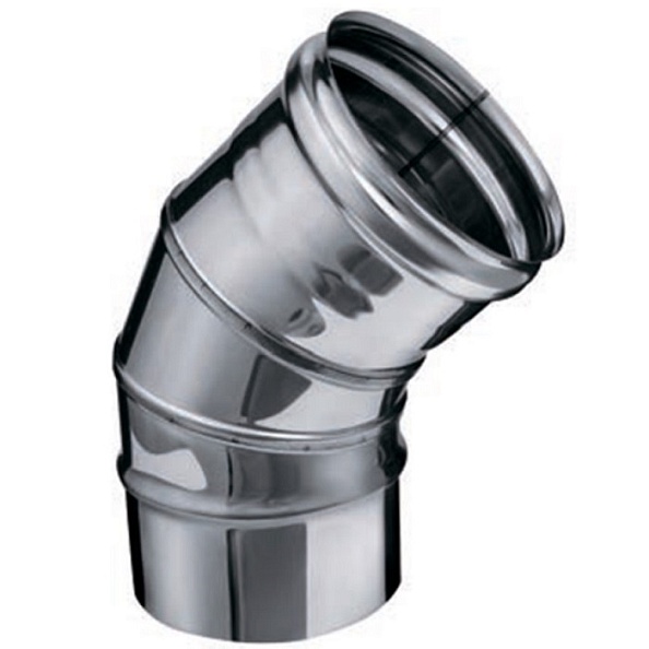 Колено 3 сек. угол 135° Ferrum (430/0,5 мм) Ф115