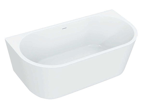 Акриловая ванна BelBagno 170x80, белый (BB108-170-80) пристенная