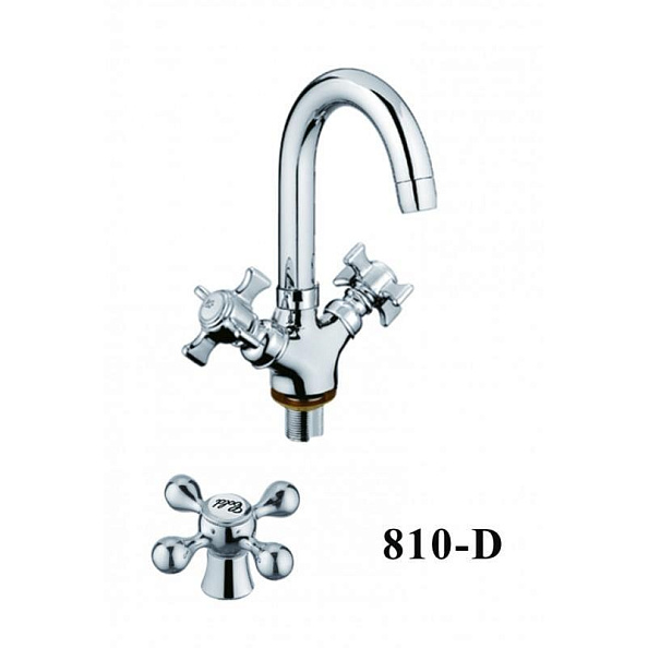 Смеситель для кухни D-Lin D153810-D, хром