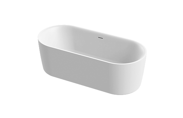 Акриловая ванна Cezares Metauro 180х80, Белый матовый (METAURO-INT-Central-180-80-60-W-MATT)