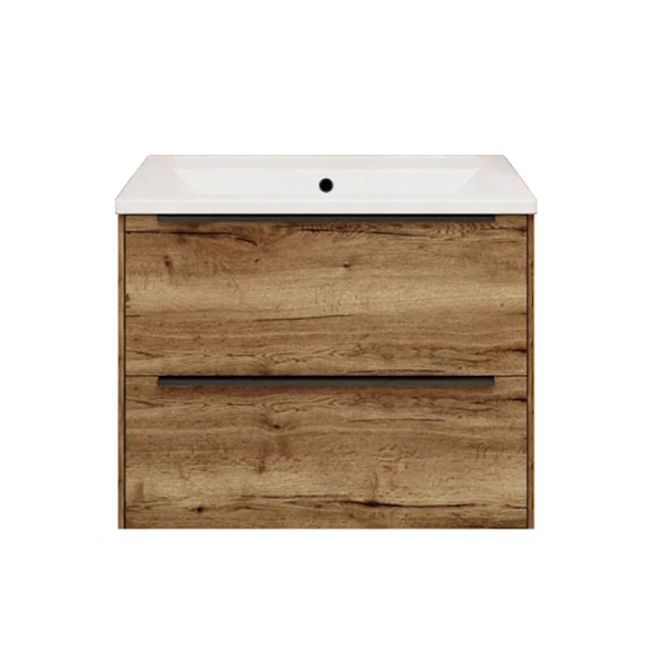 Тумба под раковину подвесная La Fenice Tesoro FNC-01-TES-DGT-80-2, табак