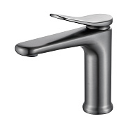 Смеситель для раковины Shevanik S4701T, оружейная сталь