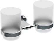 Держатель с двумя стаканами (стекло) CR 220.00