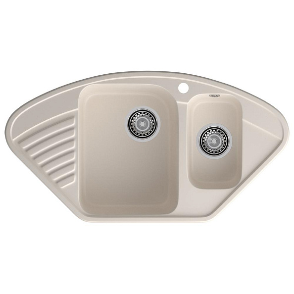 Кухонная мойка GranFest QUARZ 14, белый