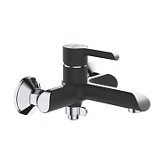 Смеситель для ванны Shevanik S6002H, черный/хром