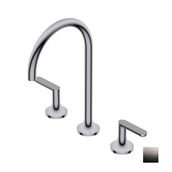 Смеситель для раковины Ritmonio Diametro35 Elegance, Brushed Black Chrome (PR54AE202BLX)