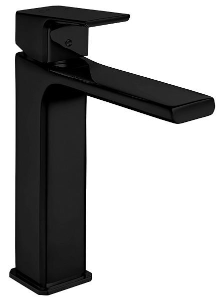 Смеситель для раковины E.C.A. TIERA 191 матовый черный (102188003C1EX)