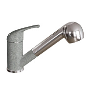 Смеситель для кухни с выдвижным изливом Dr. Gans Соната 319.04L.1223.409, базальт