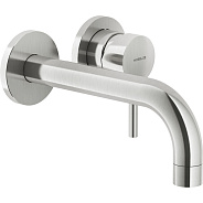 LV00199IX LIVE смеситель для раковины (внешняя часть), шлиф. хром