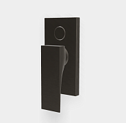 Смеситель для душа Fima Carlo Frattini Zeta, на 2 потребителя, брашированный черный хром (F3969E2CS)