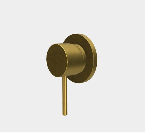 Смеситель для душа Fima Carlo Frattini Spillo Up, на 1 потребитель, золото брашированное (F3033N1OS)