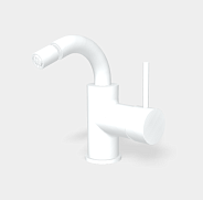Смеситель для биде Fima Carlo Frattini Spillo Up, белый матовый (F3042BS)