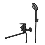 Смеситель "Shore Black" д/ван., с изл. 331 мм, с акс.,  SHR31B