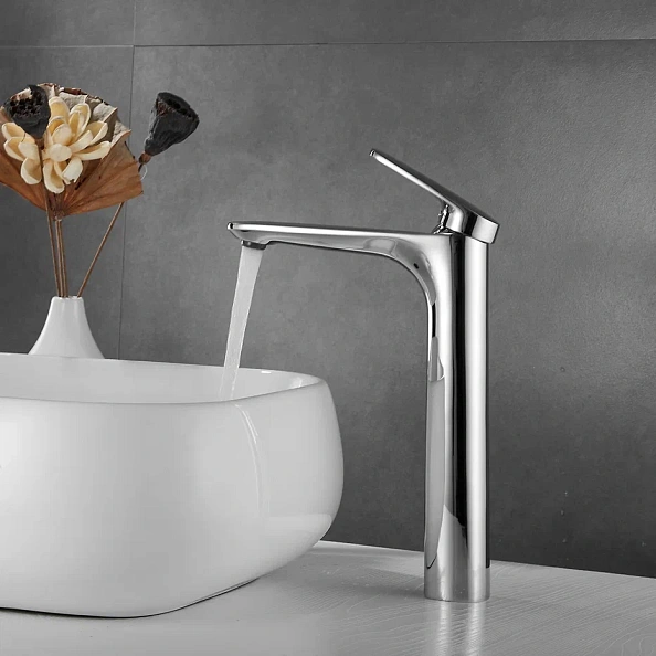 Смеситель для раковины Shevanik S8511, хром