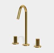 Смеситель для раковины Fima Carlo Frattini So, золото (F3191COR)