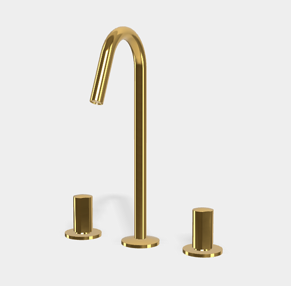 Смеситель для раковины Fima Carlo Frattini So, золото (F3191COR)